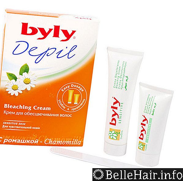 Средство для осветления волос byly depil bleaching cream 4 преимущества в пользу выбора препарата